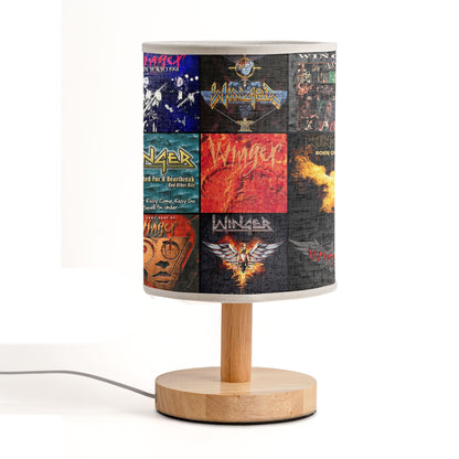 ? Winger Album Art Lamp – Rock Fire & Electric Passion