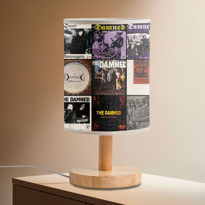 ?? The Damned Album Art Lamp – Punk Chaos & Gothic Flair