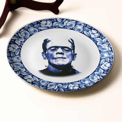 Vintage Horror Ceramic Plate – Frankenstein’s Monster