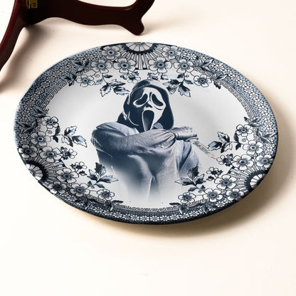 Ghostface Horror Ceramic Plate
