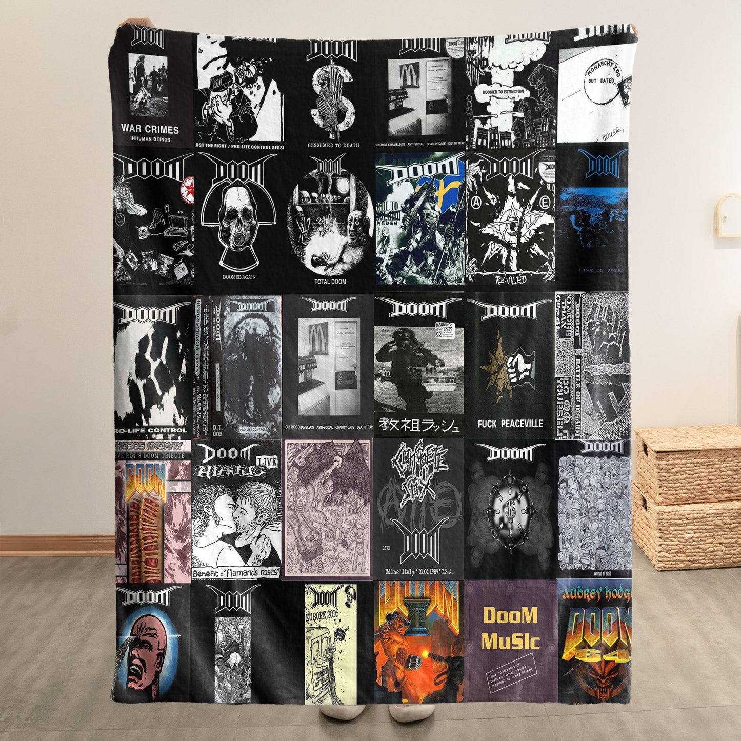 DOOM Sherpa Blanket – A Raw, Underground Tribute to Punk Legend