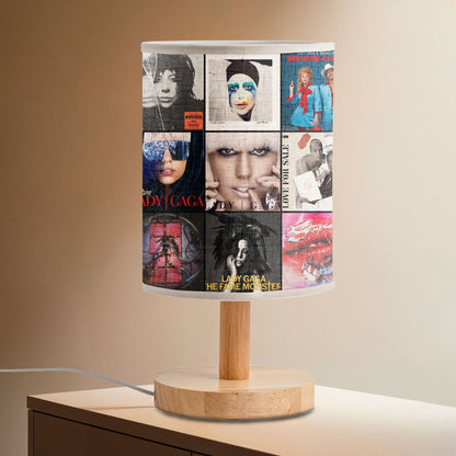 Lady Gaga Album Collage Lamp – Pop Icon Night Light for True Little Monsters