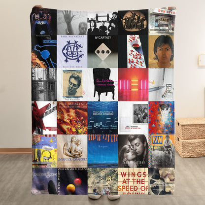 Paul McCartney Sherpa Blanket – A Legendary Journey in Every Stitch