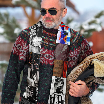 Beastie Boys Album Collage Scarf – Hip-Hop Legend Fan Gift