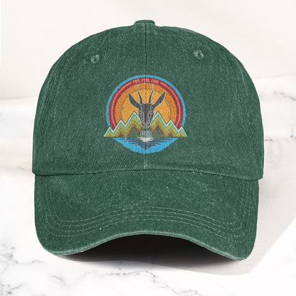 Phish Antelope Run Logo Denim Cap – Retro Music Phish Cap Gift For Dad (With Box)