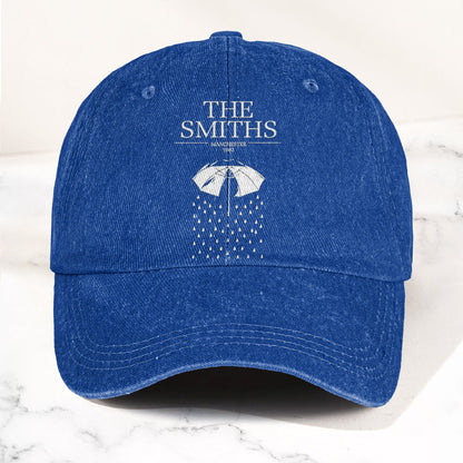 The Smiths Manchester Denim Cap – Retro Vintage Dad Cap Gift For Dad (With Box)