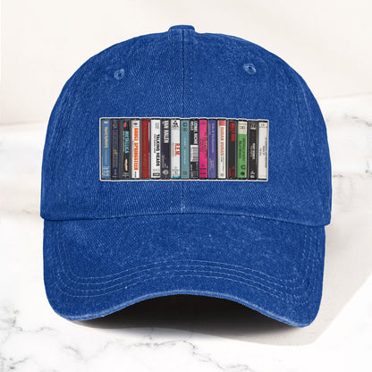The Beatles Denim Dad Cap – Cassette Album Collection Vol.2 Design ( With BOX)