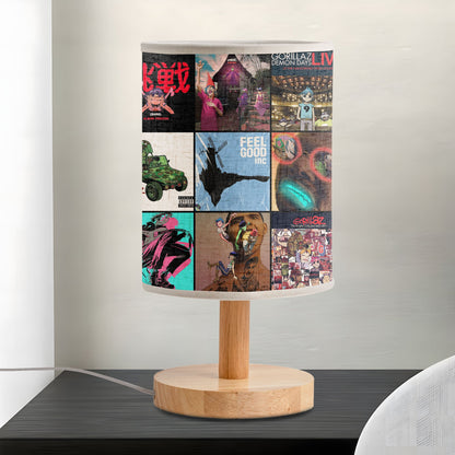 Gorillaz Fabric Lamp – Virtual Band Vibes
