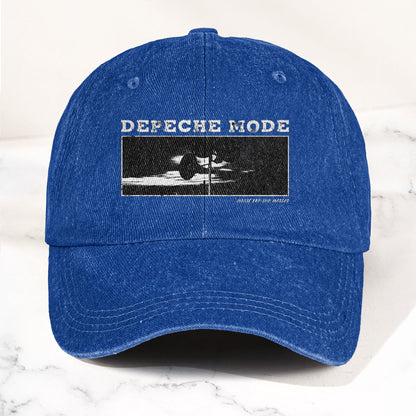 Music for the Masses Denim Cap – Retro Depeche Mode Merch Dad Hat (With Box)