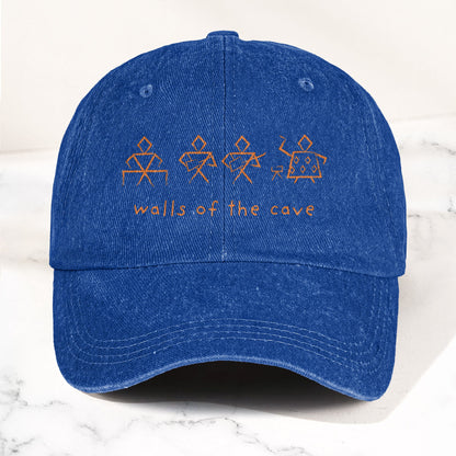 Phish Walls of the Cave Petroglpyh Denim Cap – Retro Music Phish Cap Gift For Dad (With Box)