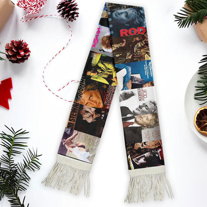Rod Stewart Scarf – A Cozy Tribute to a Rock & Soul Icon