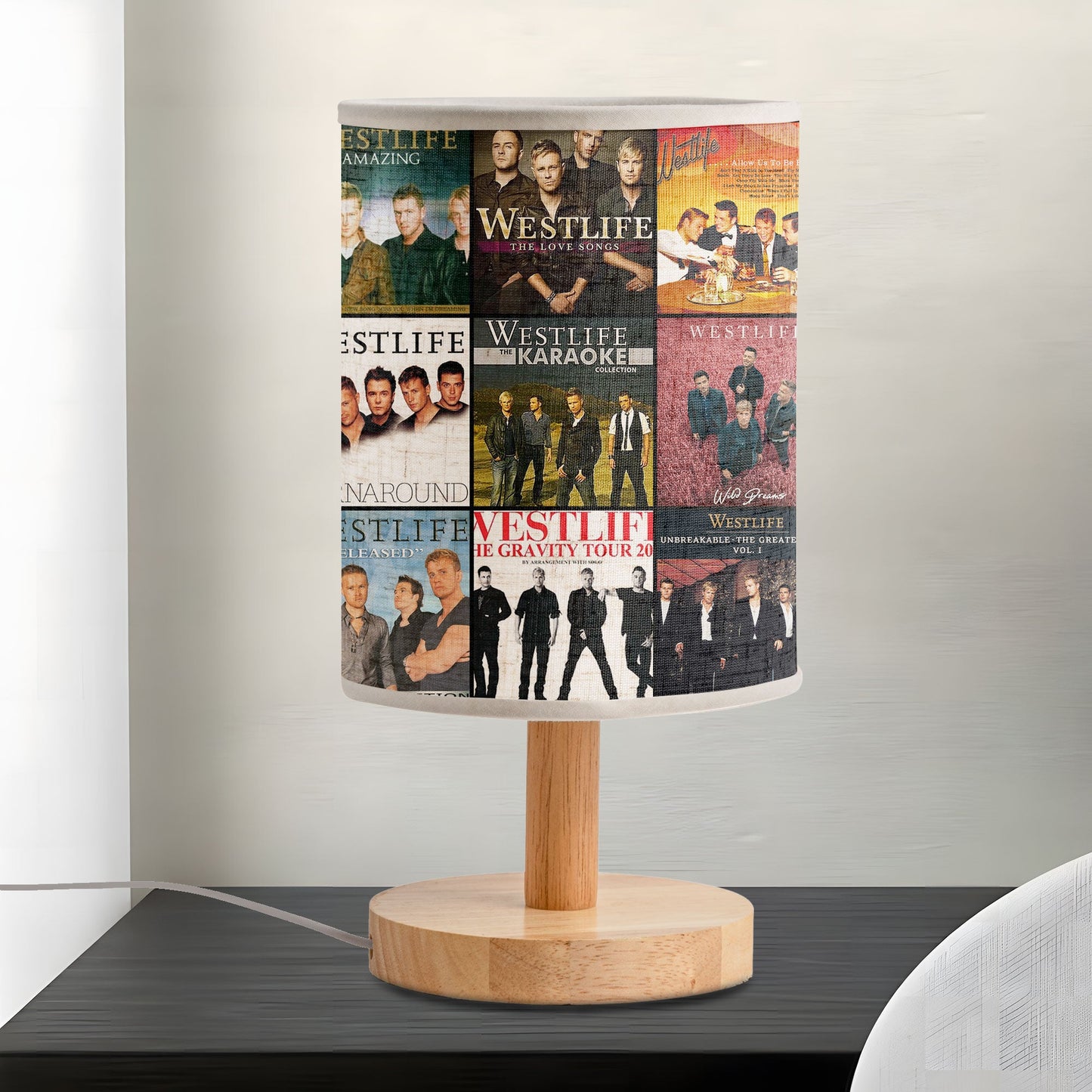 ?? Westlife Album Art Lamp – Harmony & Heart in Every Glow