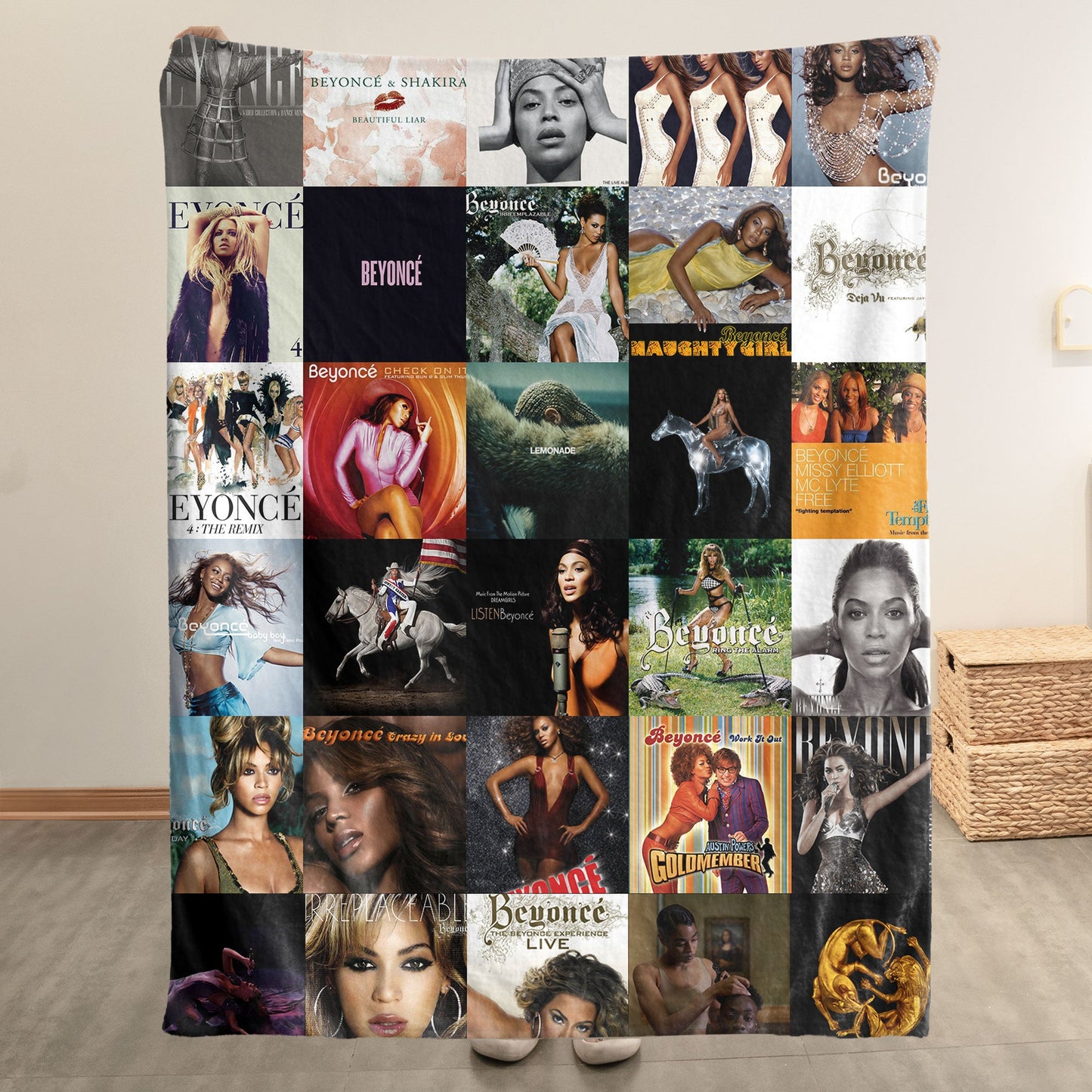 Beyoncé Sherpa Blanket – A Cozy Tribute to the Queen