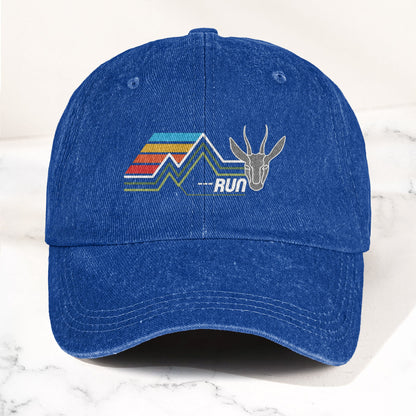 Phish Run Like an Antelope Denim Cap – Retro Music Phish Cap Gift For Dad (With Box)