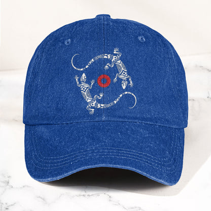 Phish Lizard Land of Lizards Racerback Denim Cap – Retro Music Fan Merch Cap Gift For Dad (With Box)