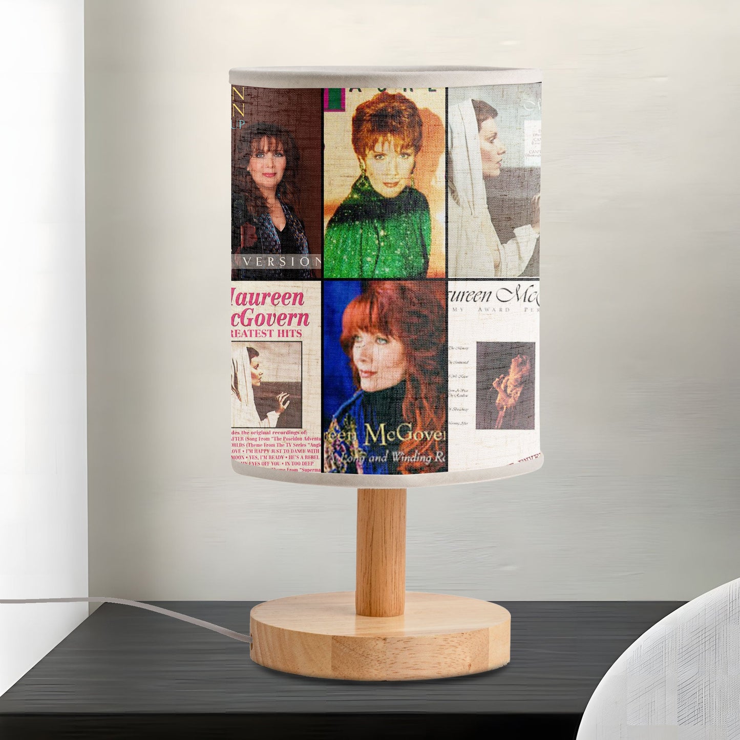 Maureen McGovern Fabric Lamp – Timeless Classic Glow