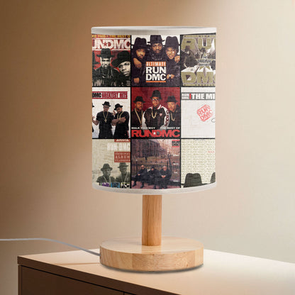 Run DMC Albums Fabric Lamp – Old School Hip-Hop Legacy Glow
