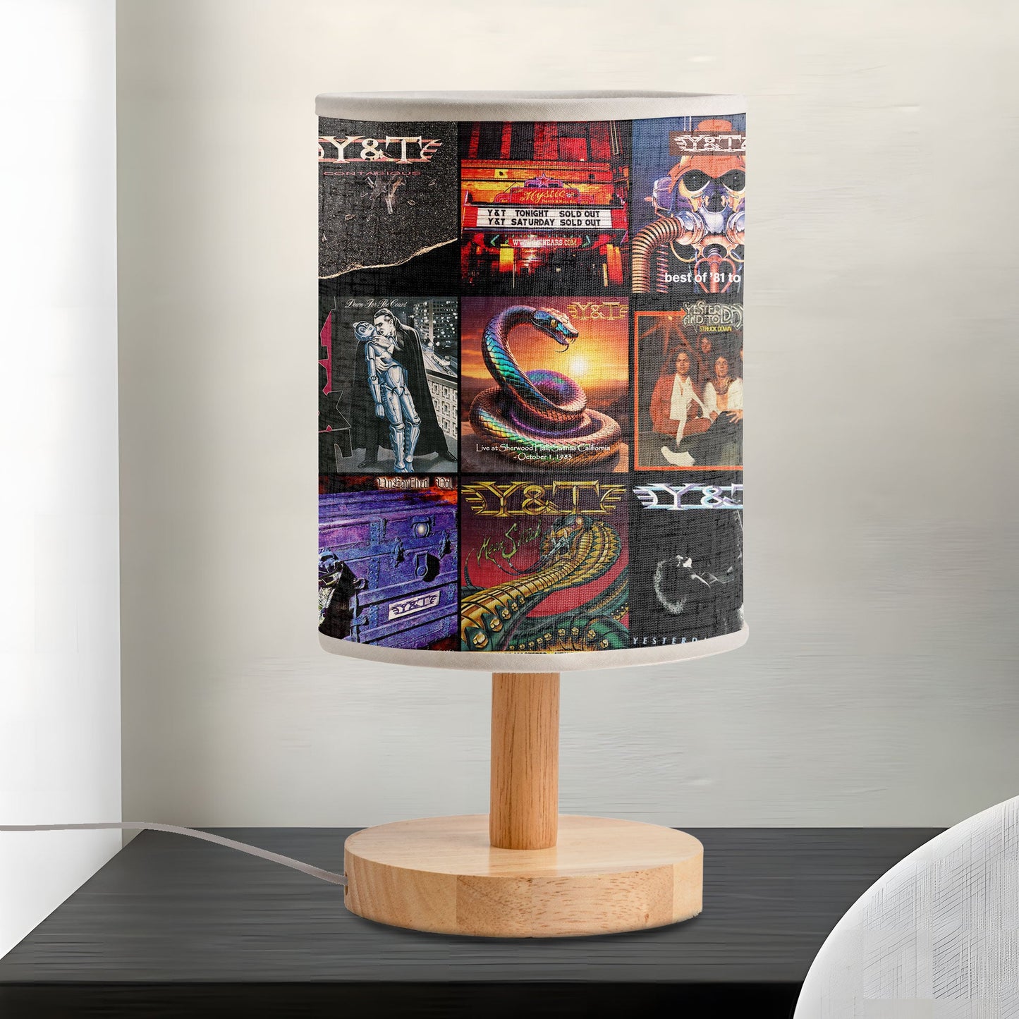 Y&T Album Cover Lamp – Classic Hard Rock Nostalgia Decor