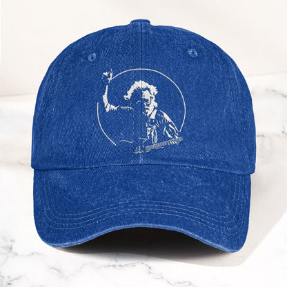 Jerry Garcia Denim Cap – Grateful Dead Merch Dad Hat (With Box)