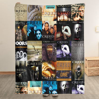 Creed Sherpa Blanket – Post-Grunge Warmth Wrapped in Iconic Album Art