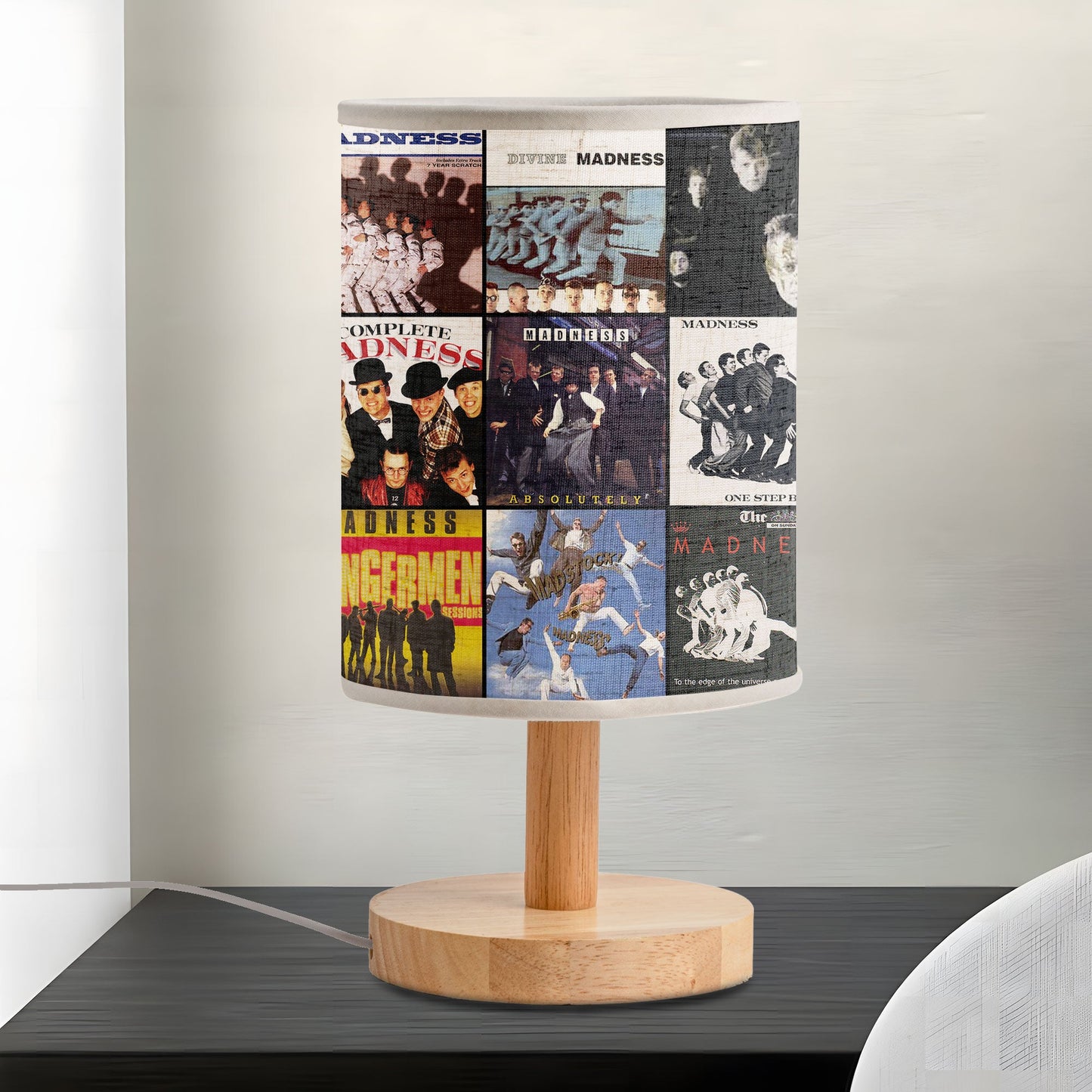 Madness Fabric Lamp – Ska Energy Meets Warm Glow ????