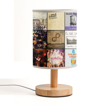 The Hold Steady Albums Fabric Lamp – Indie Barroom Stories Glow
