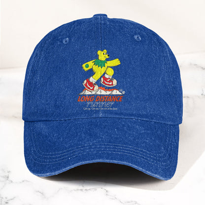 Long Distance Runner Denim Cap – Grateful Dead Merch Dad Hat (With Box)