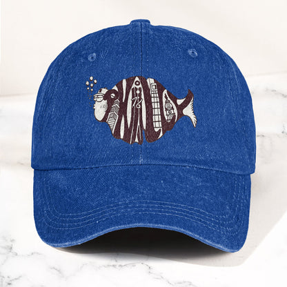 Phish Phishadelphia Logo Denim Cap – Retro Music Phish Cap Gift For Dad (With Box)