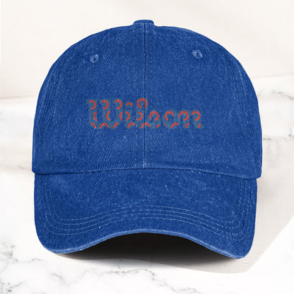 Phish Wilson Washed Donut Denim Cap – Retro Music Fan Concert Cap Gift For Dad (With Box)