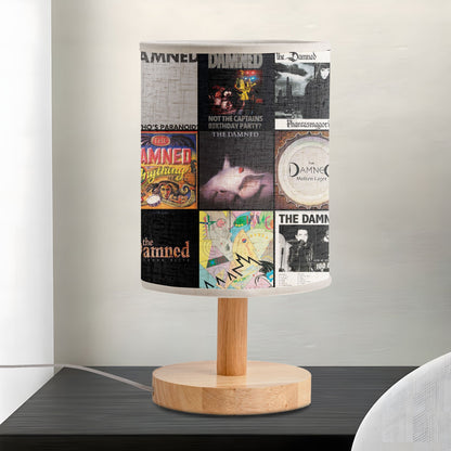 ?? The Damned Album Art Lamp – Punk Chaos & Gothic Flair