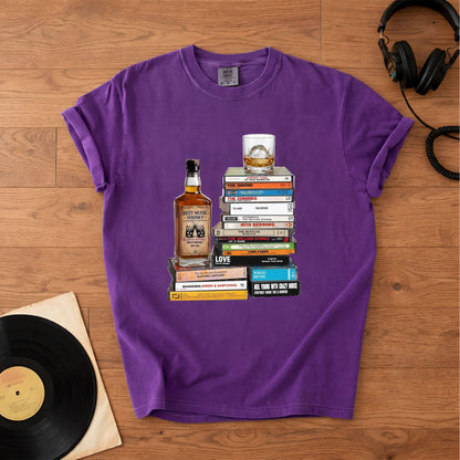 The Beatles Cassette Collection T-Shirt – Retro Music The Beatles Band Merch Tee