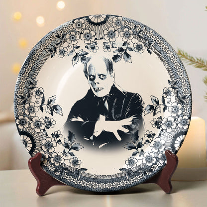 Vintage Horror Ceramic Plate – The Phantom of the Opera