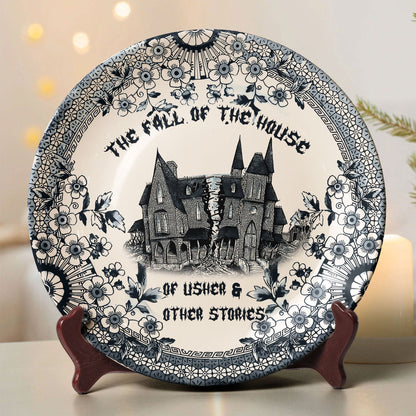The Fall of the House of Usher Ceramic Plate – Gothic Horror Collection