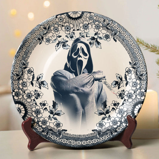 Ghostface Horror Ceramic Plate
