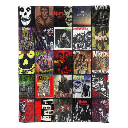 Misfits Sherpa Blanket – A Horror Punk Legacy for True Fans