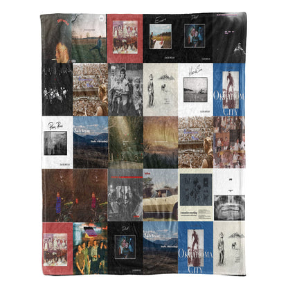 Zach Bryan Sherpa Blanket – A Heartland Memory Quilt for True Fans (Copy)