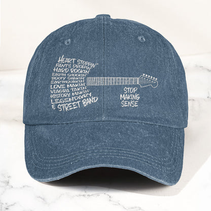 Bruce Springsteen & The E Street Band Denim Cap – Retro Rock Music Fan Cap Gift For Dad (With Box)