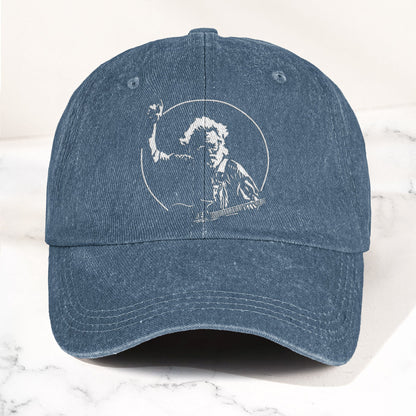 Jerry Garcia Denim Cap – Grateful Dead Merch Dad Hat (With Box)
