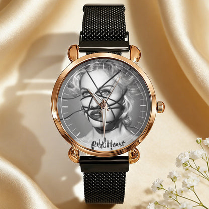Madonna Vintage Portrait Watch – Classic Pop Star Design Available