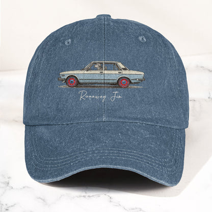Phish Runaway Jim Car Parody Denim Cap – Retro Music Fan Concert Cap Gift For Dad (With Box)
