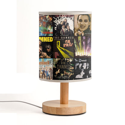 ?? The Damned Album Art Lamp – Punk Chaos & Gothic Flair