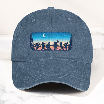 Grateful Dead Moondance Denim Cap – Vintage Music Grateful Dead Merch Gift for Dad (With Box)