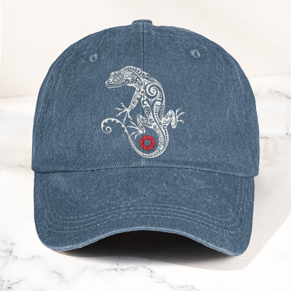 Phish Lizard Land of Lizards Denim Cap – Retro Music Fan Concert Cap Gift For Dad (With Box)