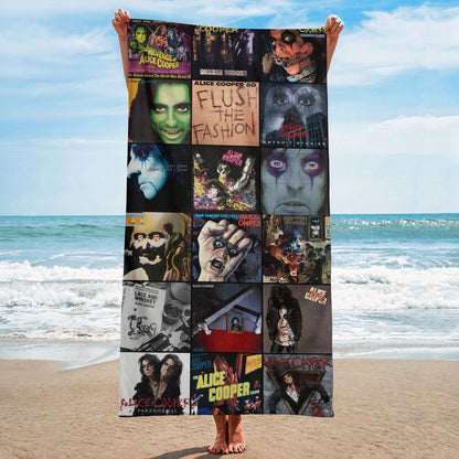 Alice In Chains Beach Towel – Album Cover Collage Classic Rock Towel