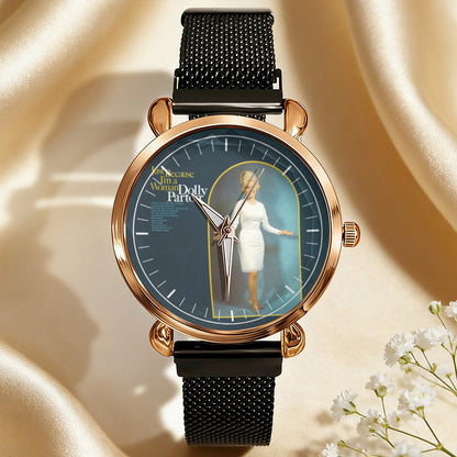 Dolly Parton Vintage Portrait Watch – Classic Country Icon Design Available