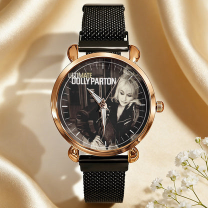 Dolly Parton Vintage Portrait Watch – Classic Country Icon Design Available