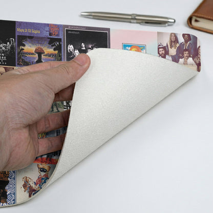 The Allman Brothers Band Album Collage Print Desk Mat – Non-slip Office Gift Keyboard Pad Birthday Gift For Music Lovers