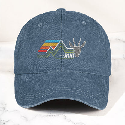 Phish Run Like an Antelope Denim Cap – Retro Music Phish Cap Gift For Dad (With Box)