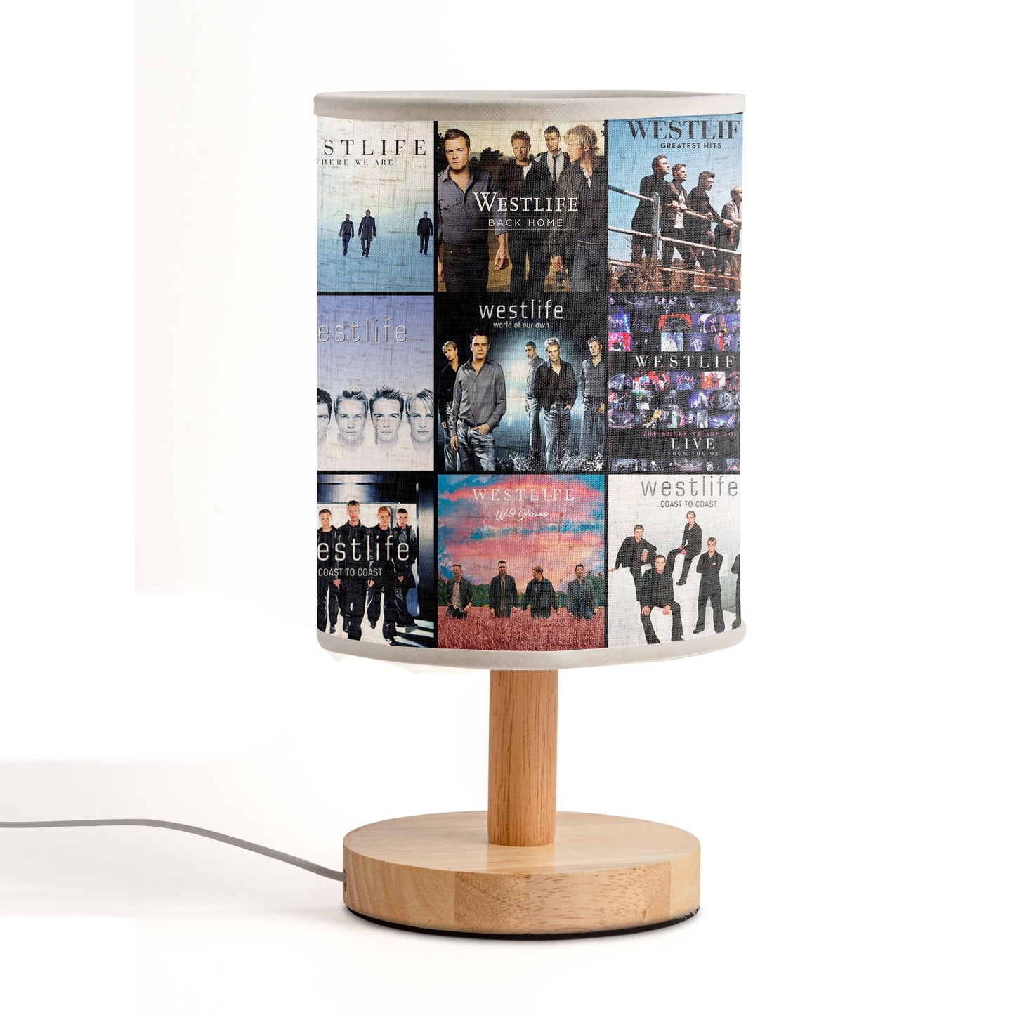 ?? Westlife Album Art Lamp – Harmony & Heart in Every Glow