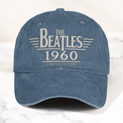 The Beatles 1960 Est Denim Cap – Vintage Dad Cap Gift For Dad (With Box)